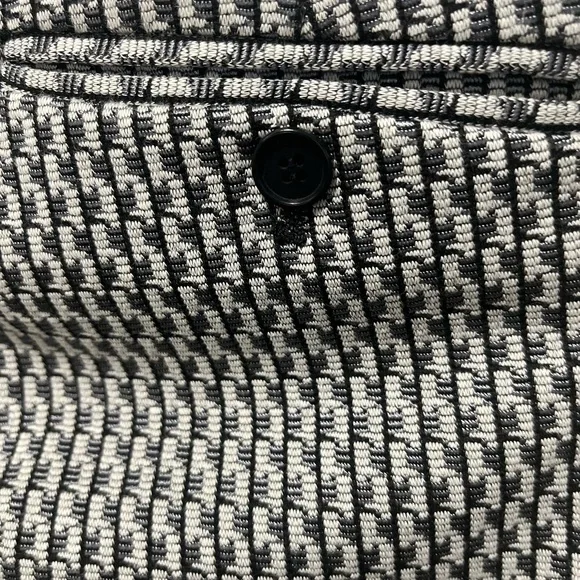 THEORY TRECCA TAILORED GEOMETRIC PRINT DRESS PANT SIZE 0 - Picture 14 of 14